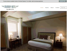 Tablet Screenshot of murray-hotel.com
